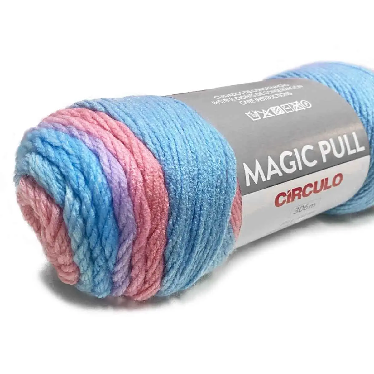 Lã Magic Pull Círculo 8265 (Efeito Lavanda)