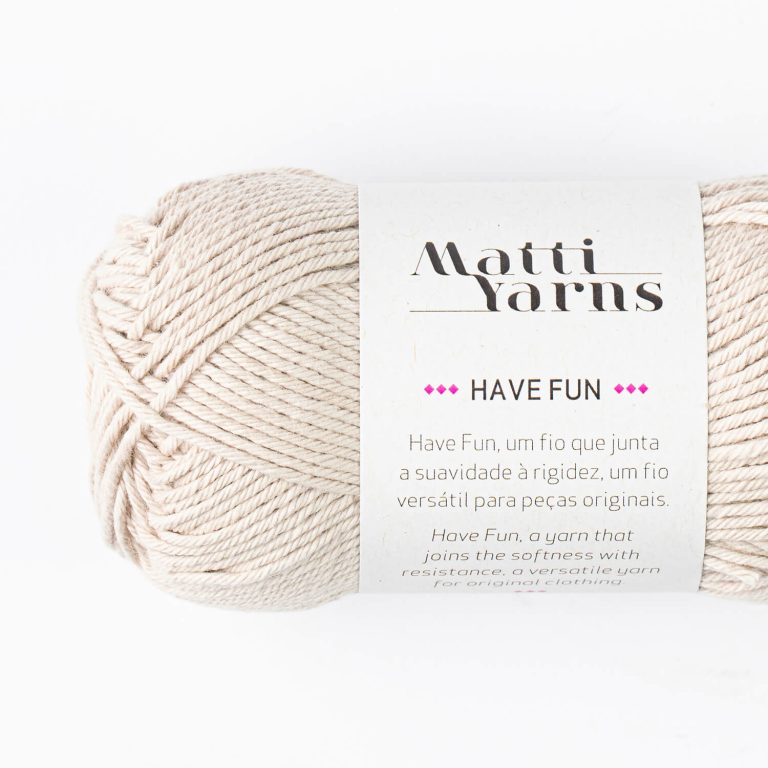 Linha Have Fun (Amigurumi) Matti Yarns  1006 (Linho)