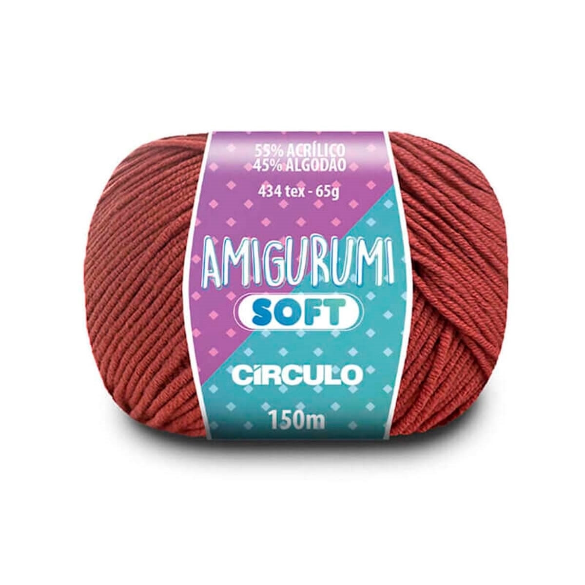 Linha Amigurumi Soft Círculo 4005 (Terra)