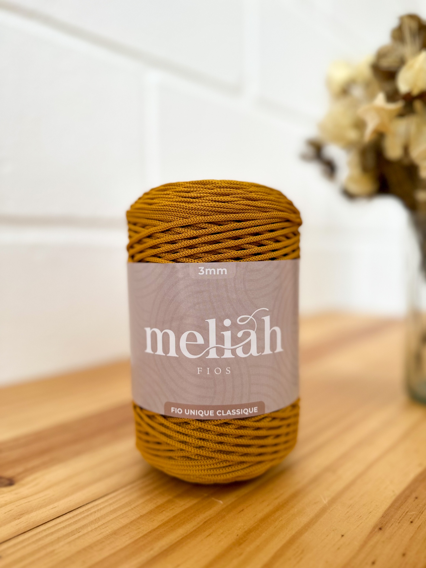 Unique Classique Meliah 3mm- Cor Açafrão