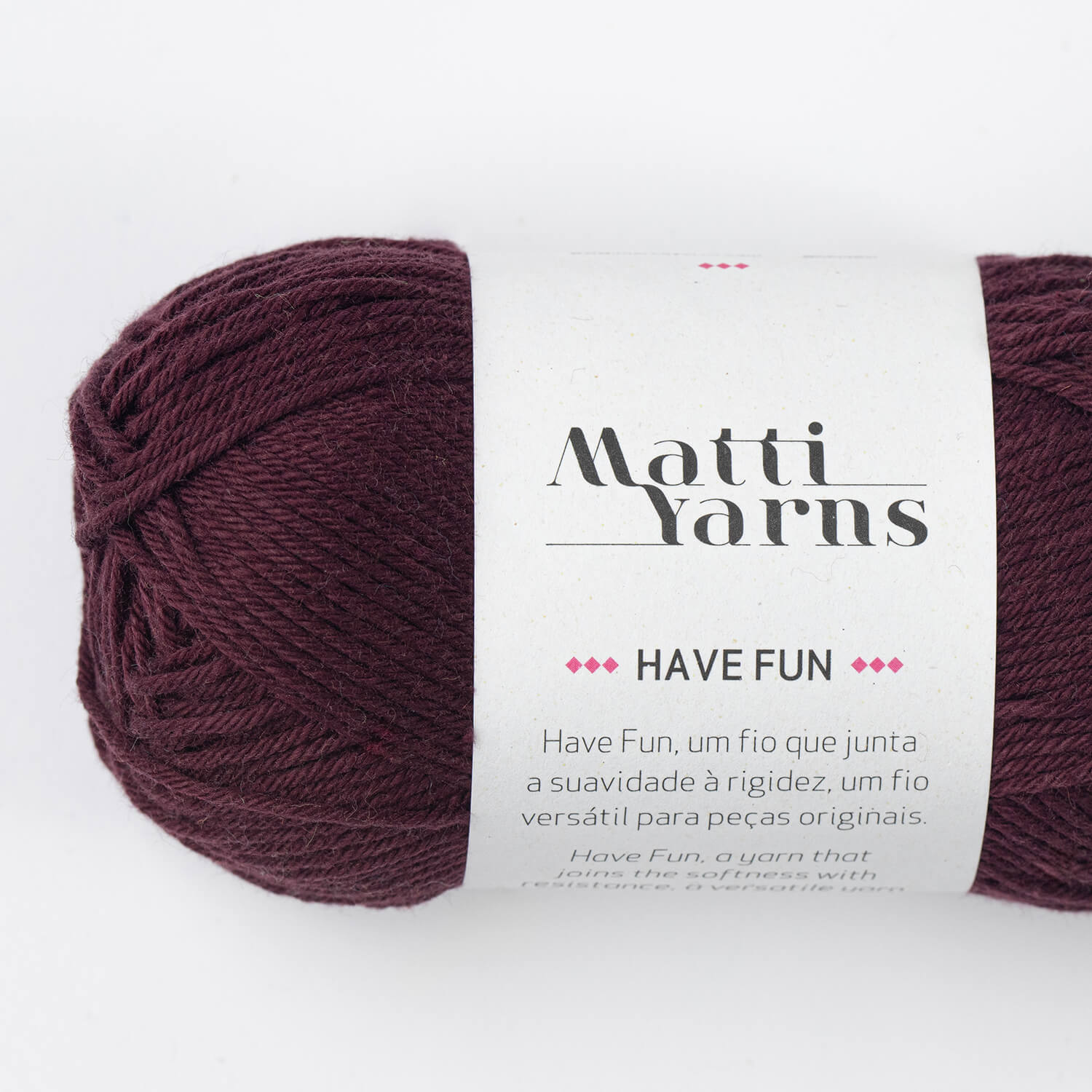 Linha Have Fun (Amigurumi) Matti Yarns 5001 (Bordeaux)