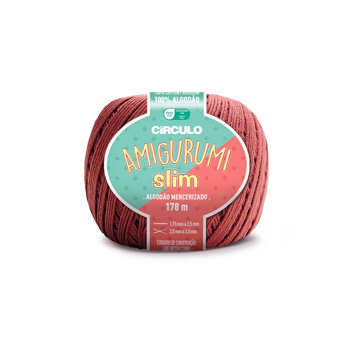 Linha Amigurumi Slim Círculo 7567(Cacau)