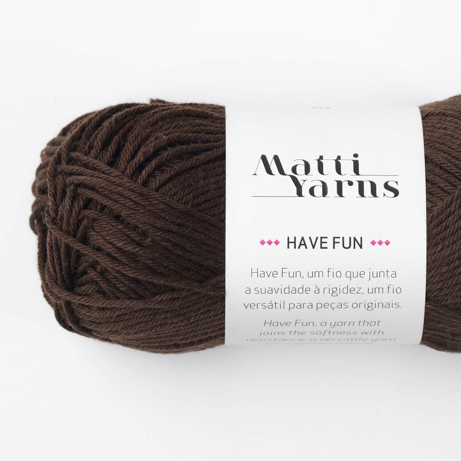 Linha Have Fun (Amigurumi) Matti Yarns 3005 (Castanho)