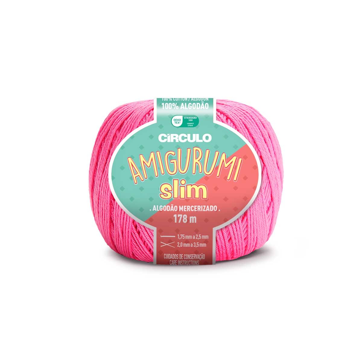 Linha Amigurumi Slim Círculo 3182(Pitaya)