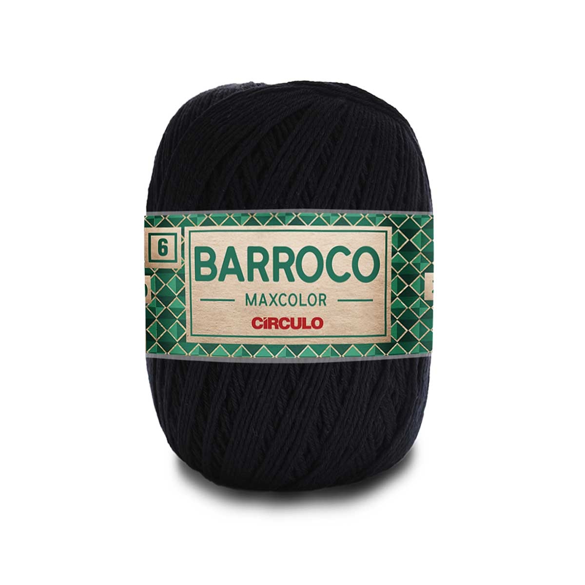 Barroco Maxcolor N.6 Círculo 200g 8990 (Preto)
