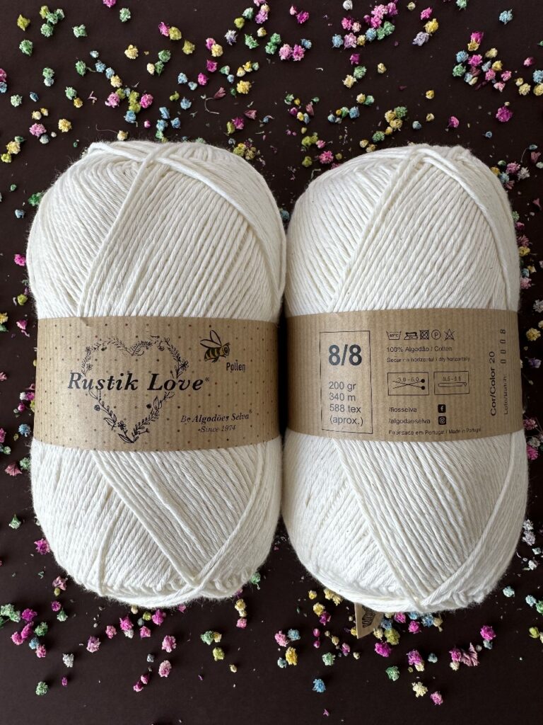 Cor 20 Rustik Love Pollen 200g 8/8 (Meio Branco)