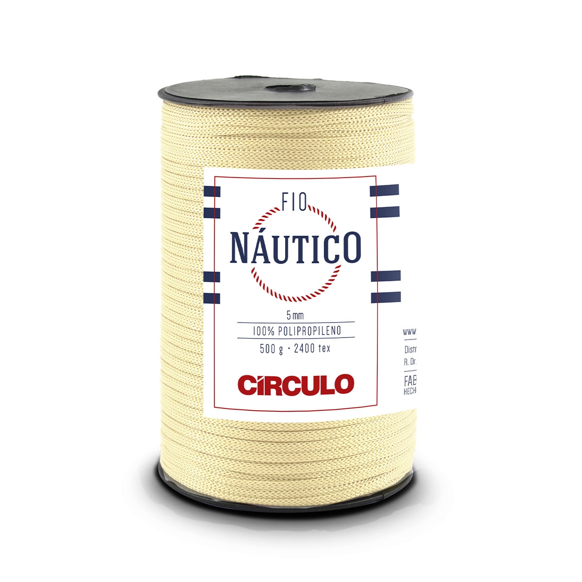 Fio Náutico 5mm Círculo 7684 (Porcelana)