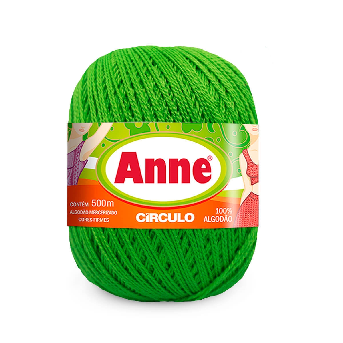 Linha Anne Círculo 5947 (Verde-Cítrico)