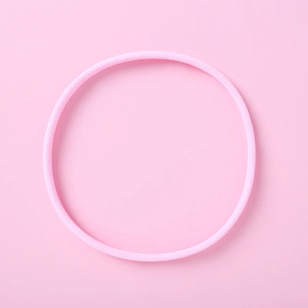 Faixa de Cabelo Recém Nascido (Rosa)