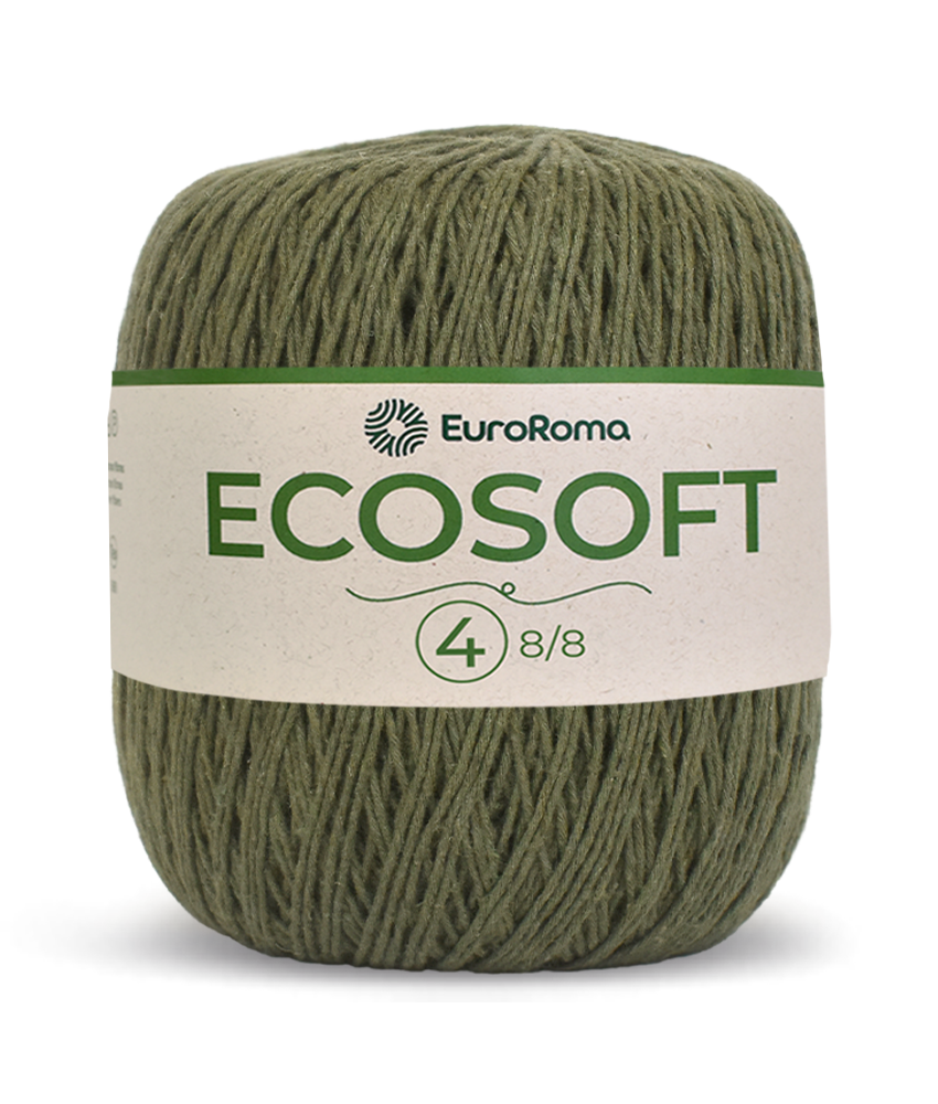 Barbante Ecosoft N4 Euroroma - 805 (Verde Militar)