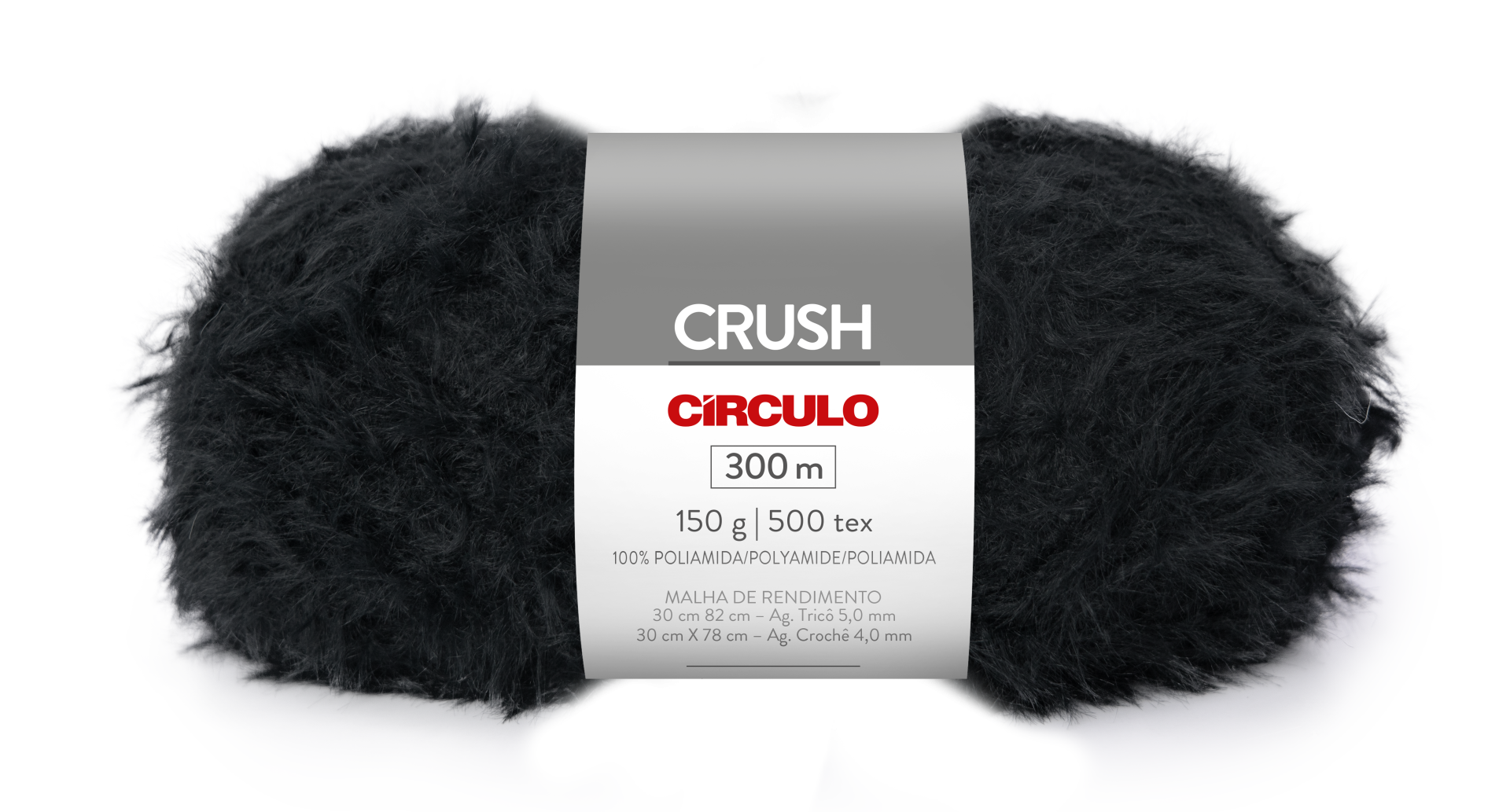Fio Crush Circulo 8990 (Preto)
