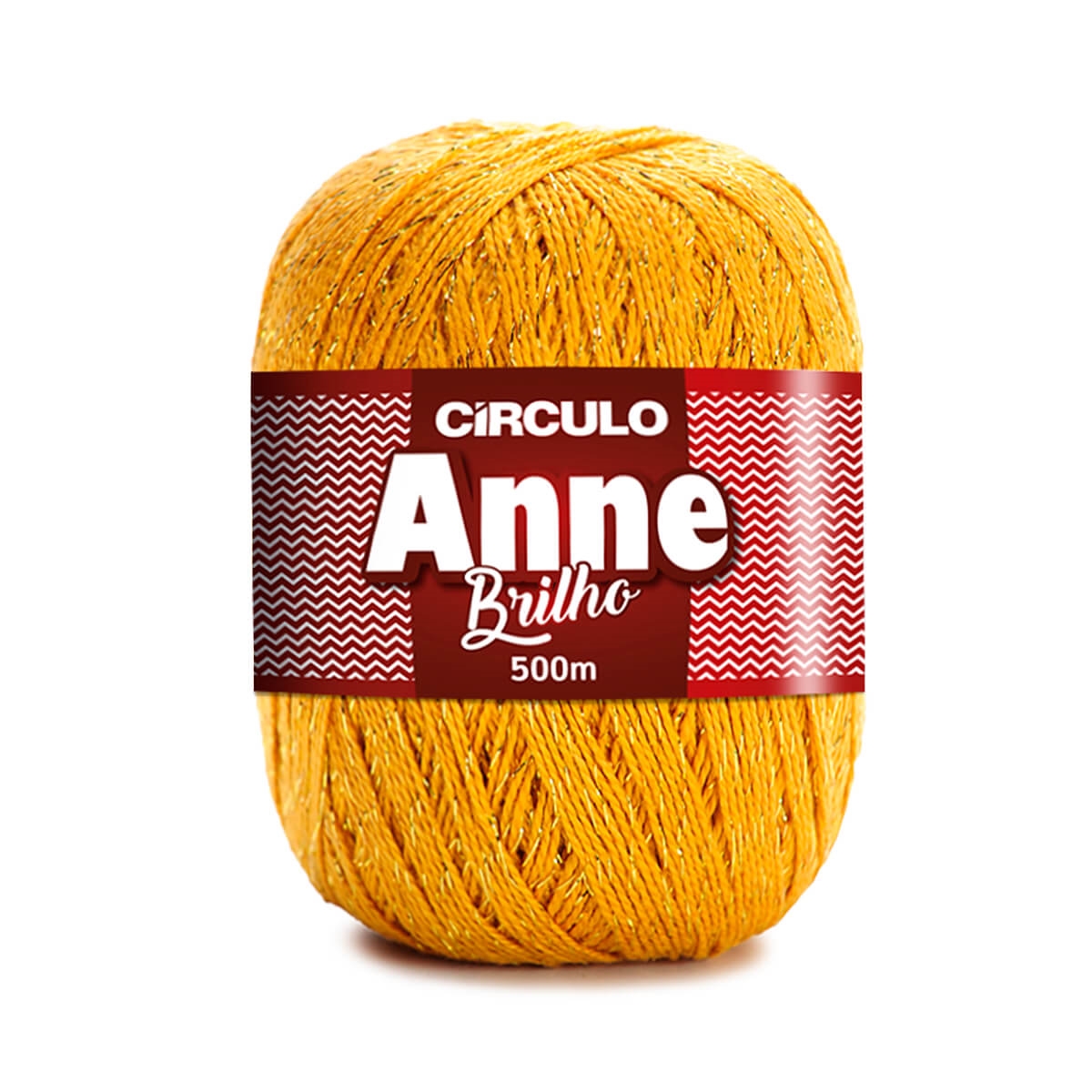 Linha Anne  Brilho Círculo 7030  (Mostarda)