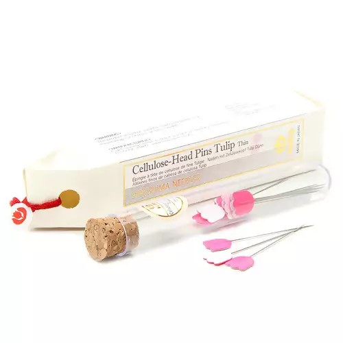 Alfinetes Tulip  Cabeça Extra Finos Tulipa - 15 unidades