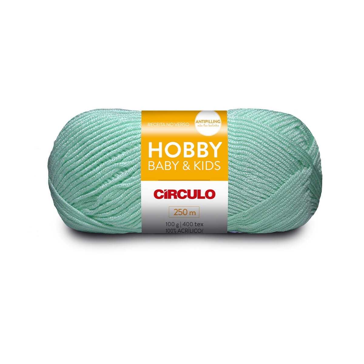 Lã Hobby Baby and Kids Círculo 550 (Verde Candy)