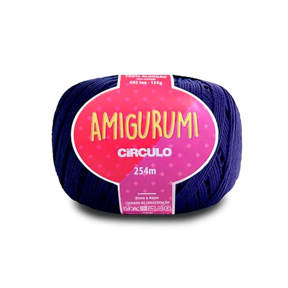 Linha Amigurumi Círculo 2856 (Anil - Profundo)