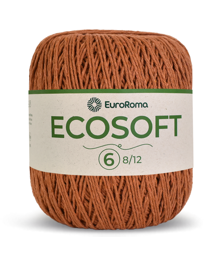 Barbante Ecosoft N6 Euroroma  - 719 (Telha)