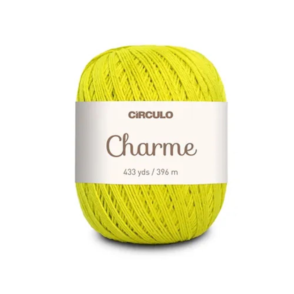 Linha Charme Círculo 1779 (Amarelo-Cítrico)