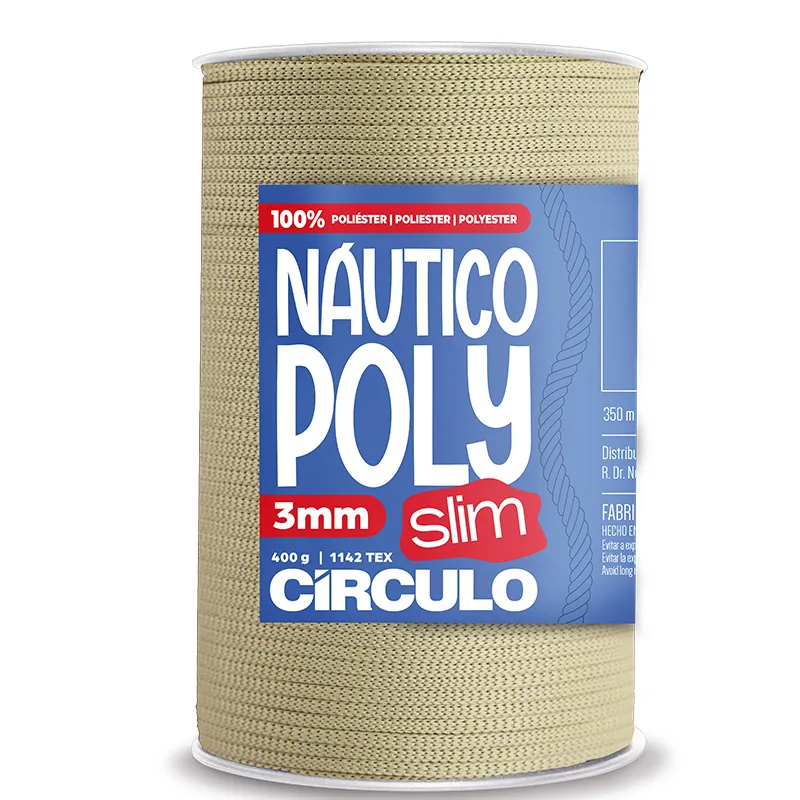 Fio Náutico Poly 3mm 7673 (Pinus) - Círculo