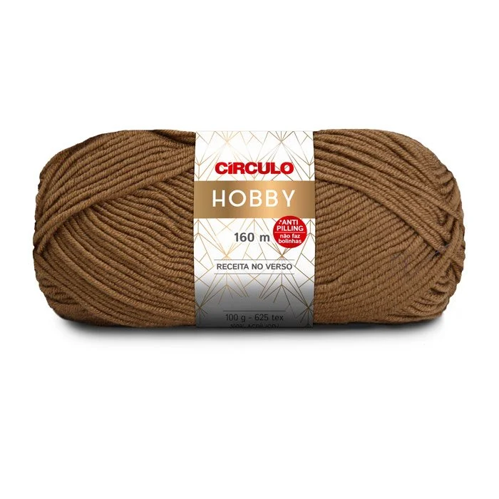 Lã Hobby Círculo 7561 (Madeira)