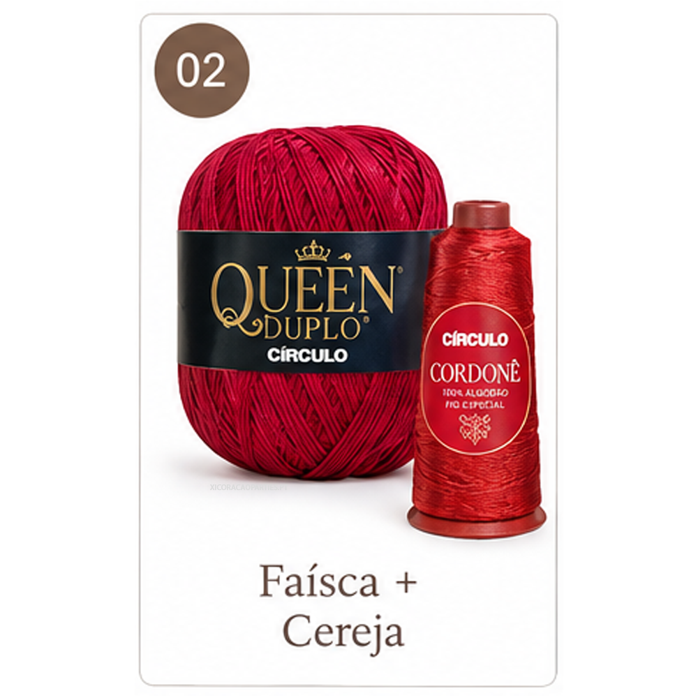 Kit Lenço Alda - Círculo (Cor n02)