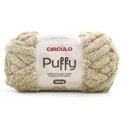 Fio Puffy  Circulo  7025 (Palha)