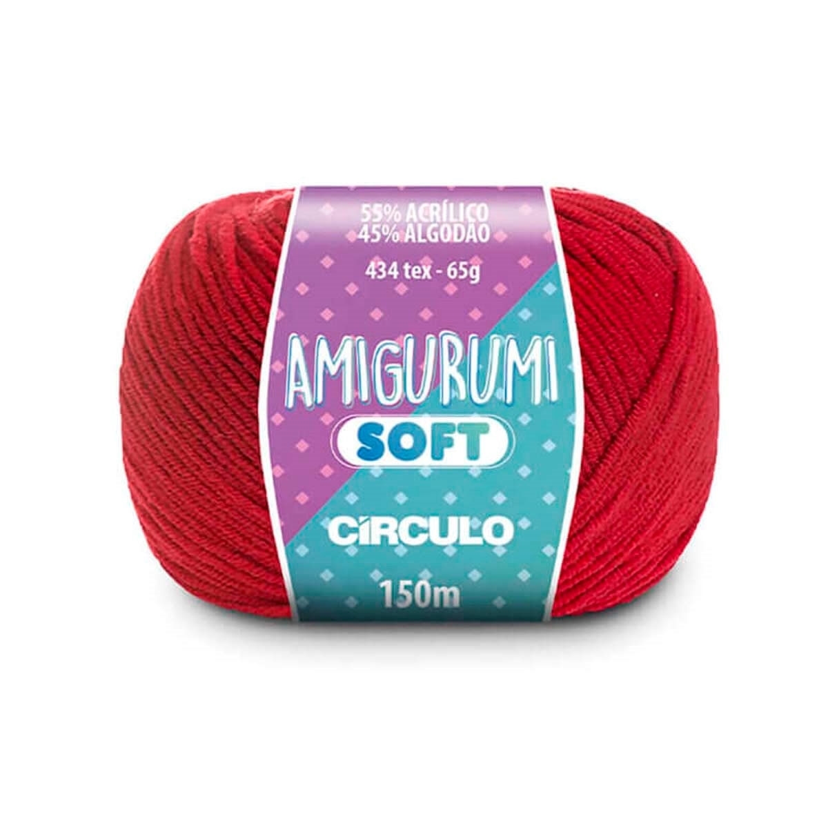 Linha Amigurumi Soft Círculo 3588 (Batom)