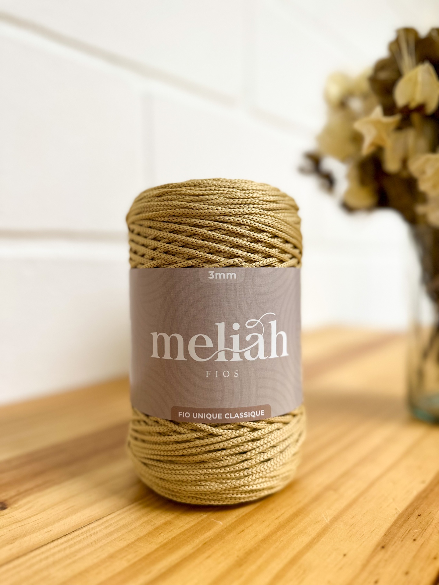 Unique Classique Meliah 3mm- Cor Gergelim