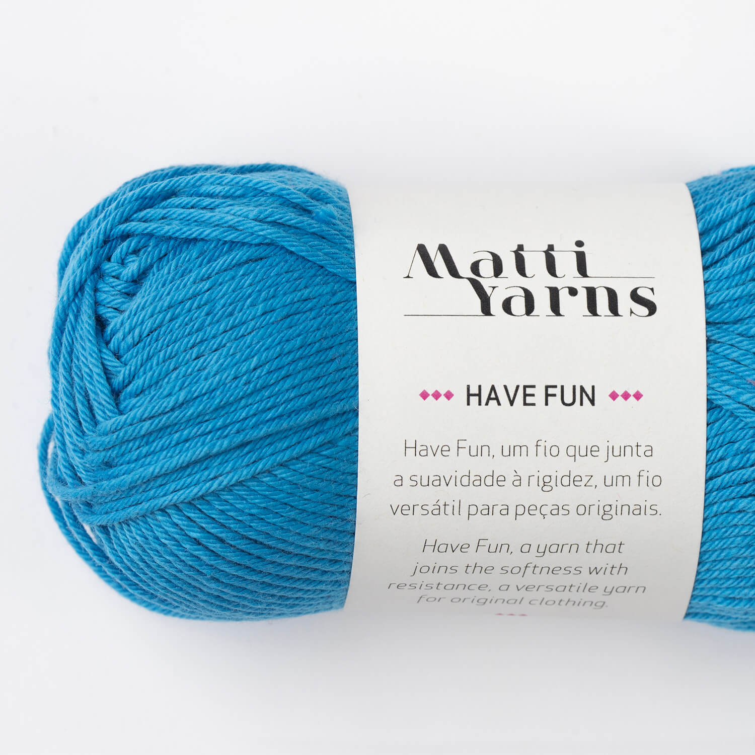 Linha Have Fun (Amigurumi) Matti Yarns 7009 (Azul Neon)