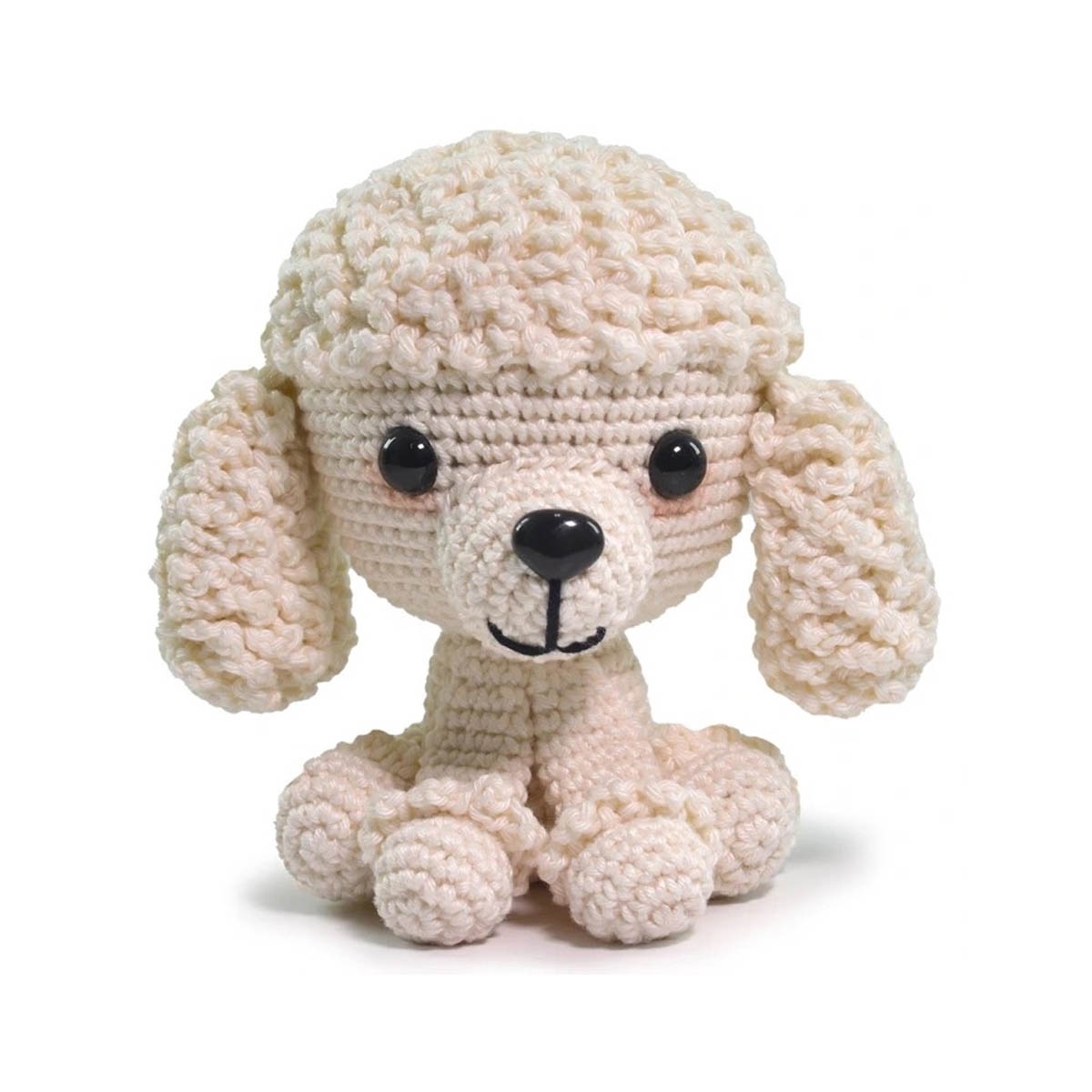 Kit Amigurumi Círculo - Coleção Cães e Gatos-  03 (Poodle)