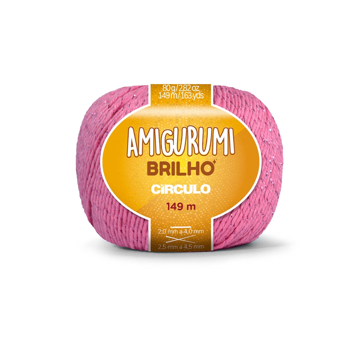 Linha Amigurumi Brilho Círculo 3182 (Pitaya)