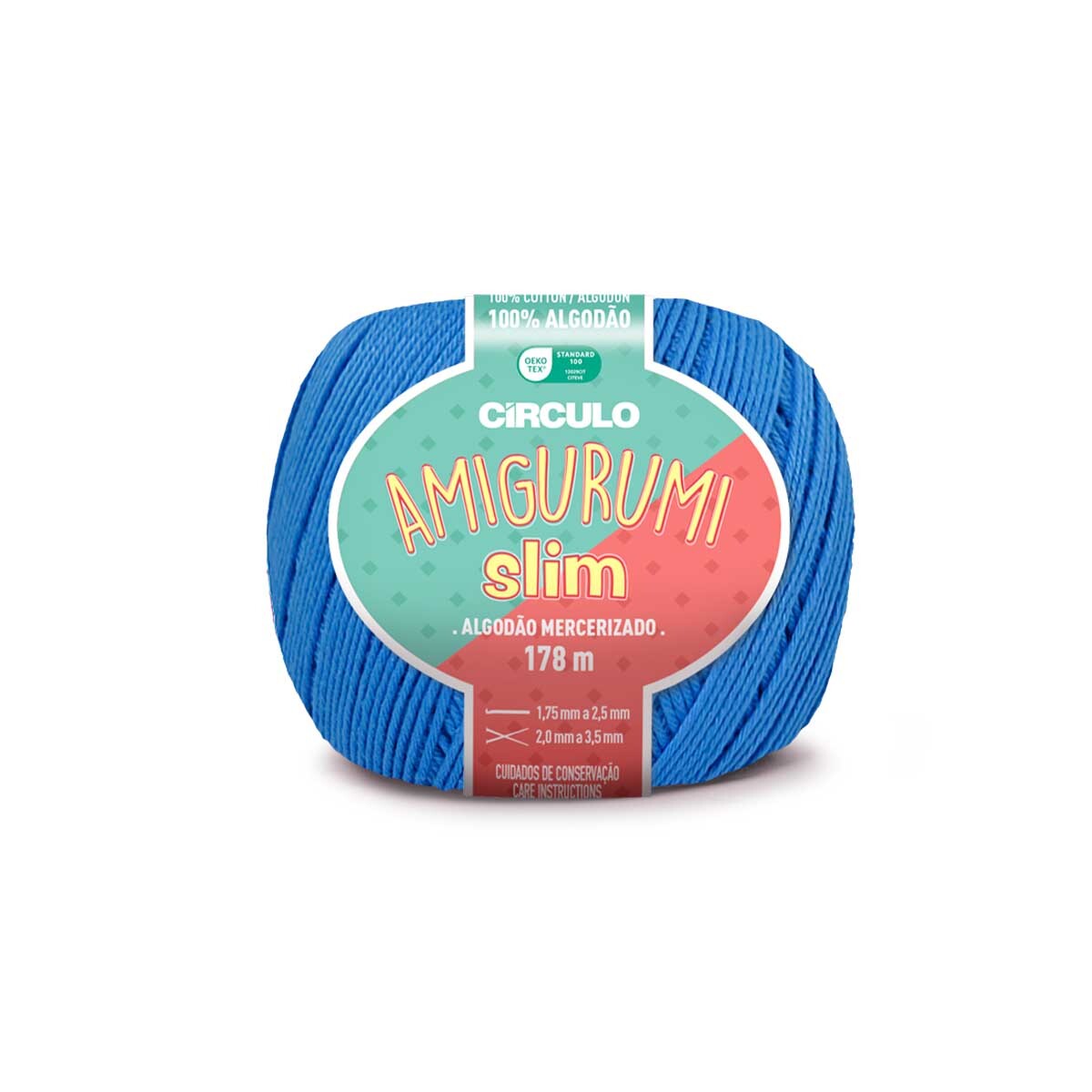 Linha Amigurumi Slim Círculo 2500 (Acqua)