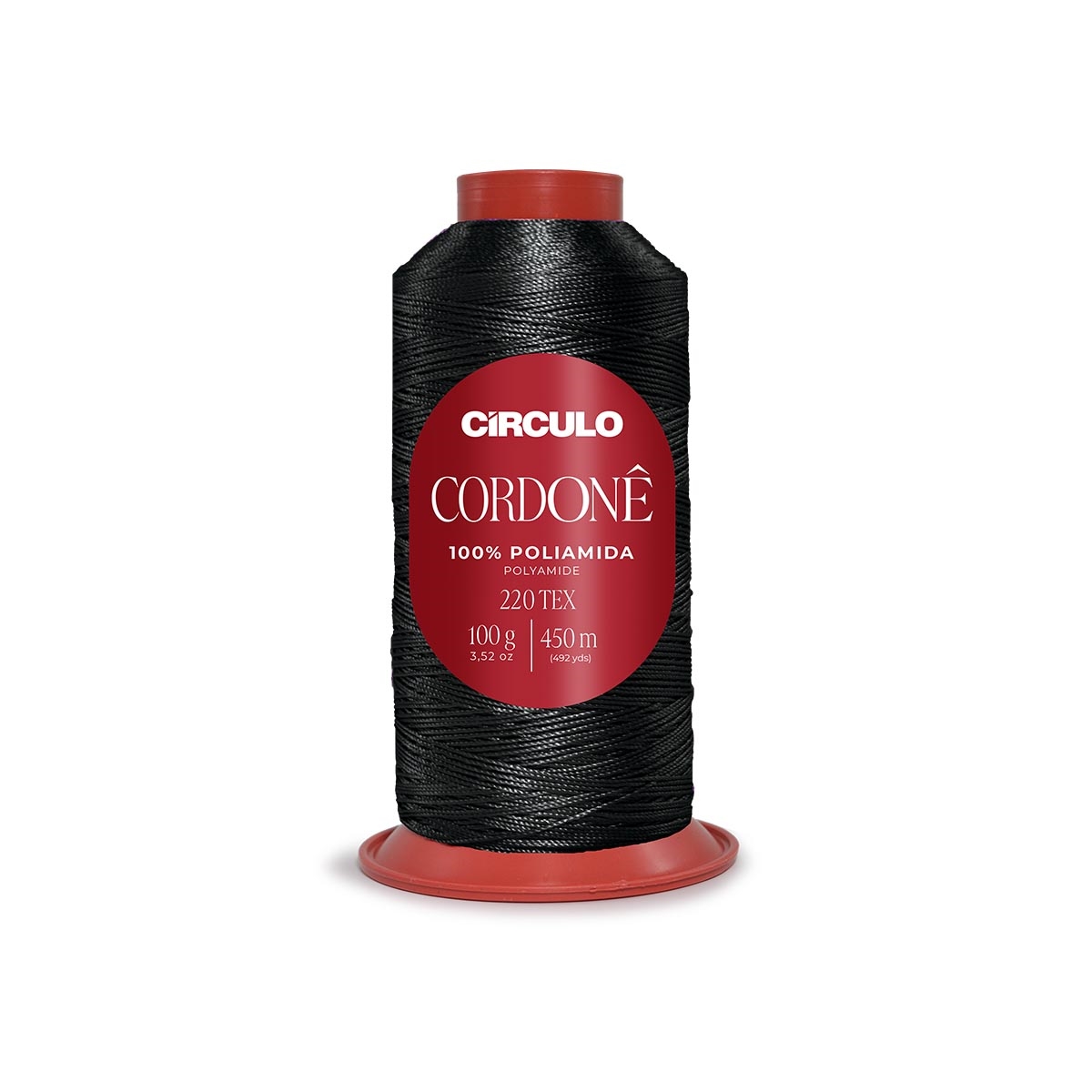 Linha Cordonê Círculo 8990 (Preto)