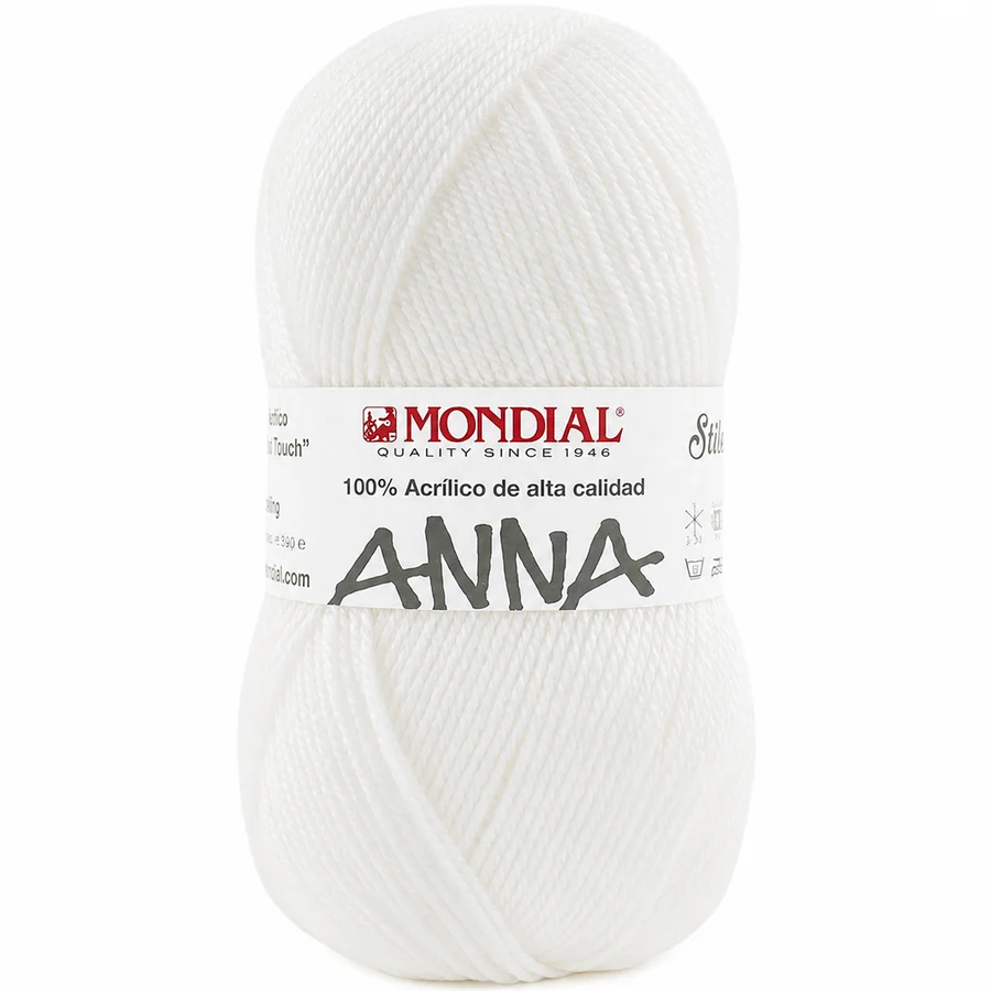 Anna New Mondial -Cor 100 (Branco)