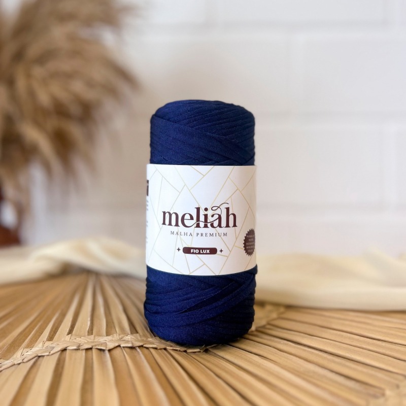Fio de malha Premium Lux - Cor  Azul Noir