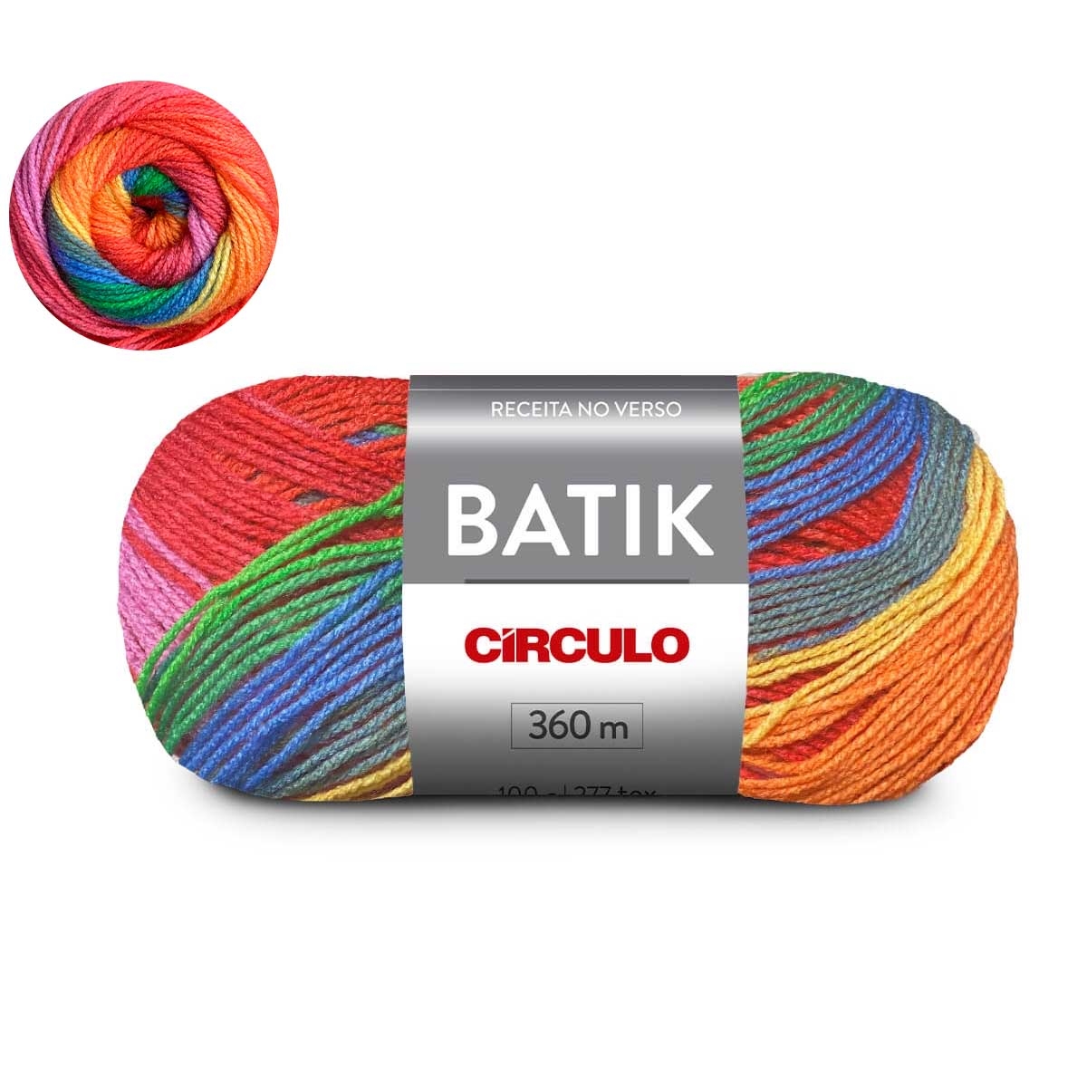 Lã Batik Círculo 9962(Alegria)