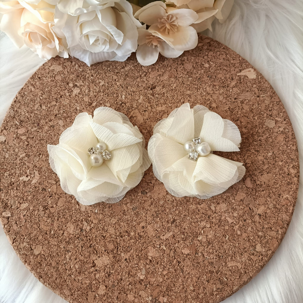 Aplique Flor em Tecido