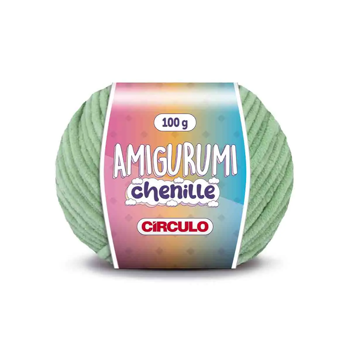 Linha Amigurumi Chenille Círculo 5083 (Eco)