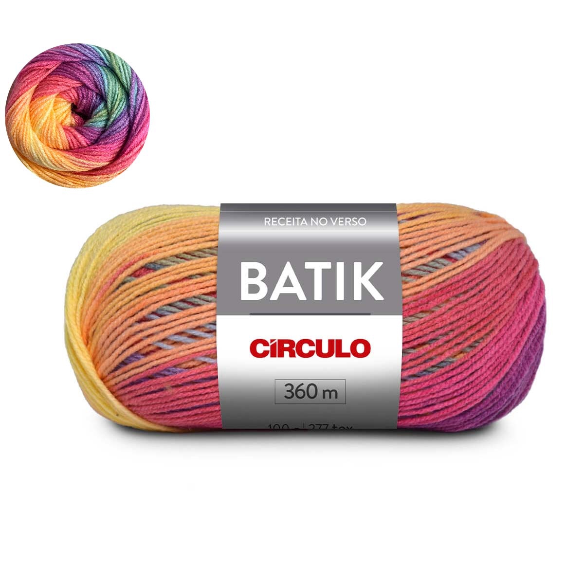 Lã Batik Círculo 9506 (Sereia)