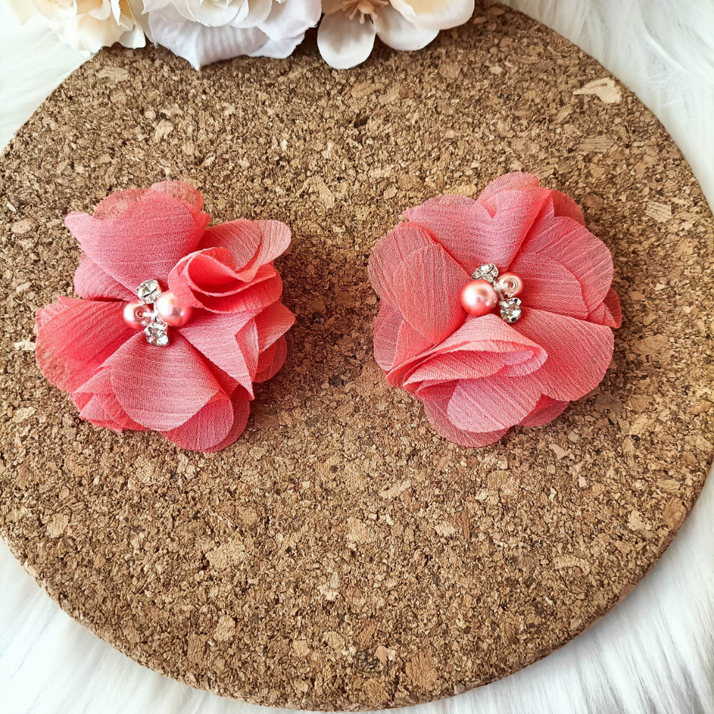 Aplique Flor em Tecido