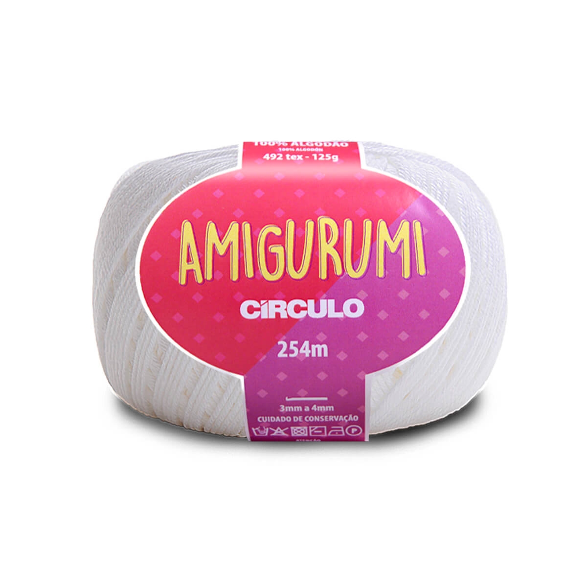 Linha Amigurumi Círculo 8001 (Branco)