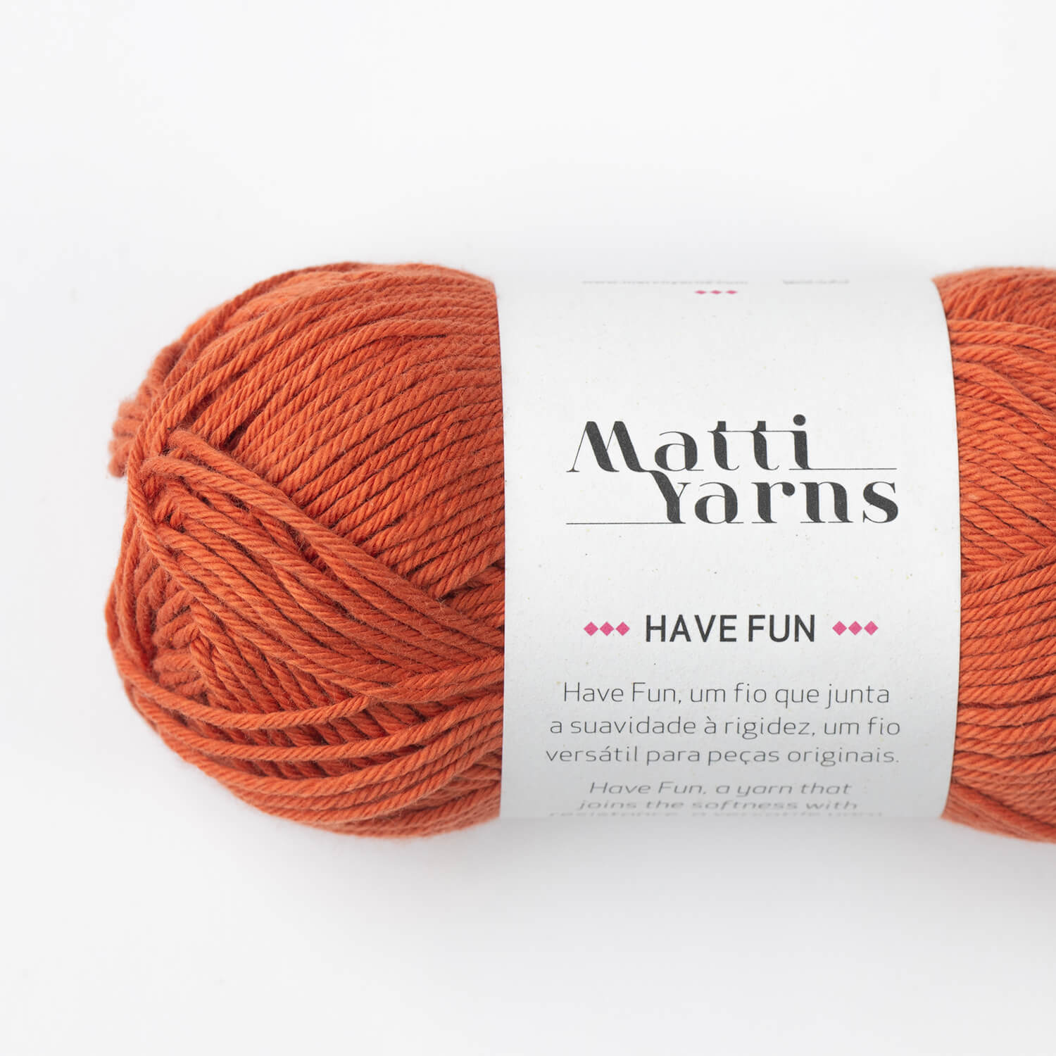 Linha Have Fun (Amigurumi) Matti Yarns 3002 (Laranja Ocre)