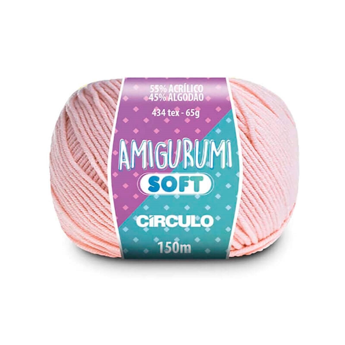 Linha Amigurumi Soft Círculo 3081 (Rosado)