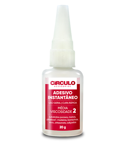 Adesivo Instantâneo - Circulo