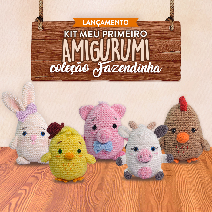 Workshop Presencial Meu Primeiro Amigurumi