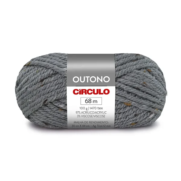 Fio Outono Circulo 8473 (Aluminio)