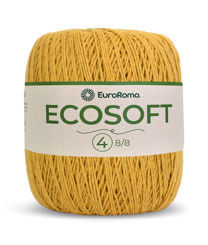 Barbante Ecosoft N4 Euroroma - 470 (Mostarda)