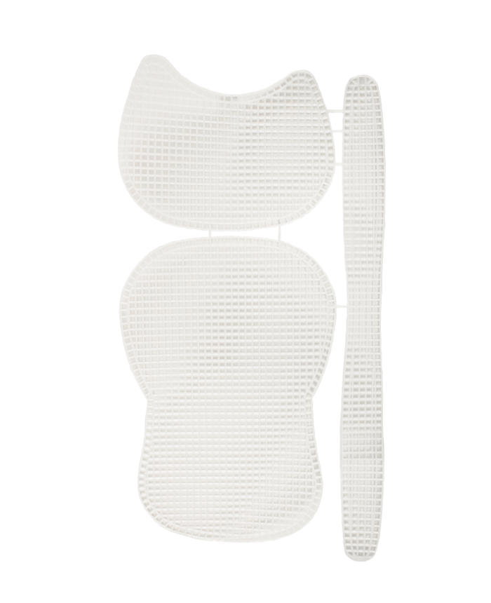 Tela de Plástico - 42cm X 19cm ( Circulo)