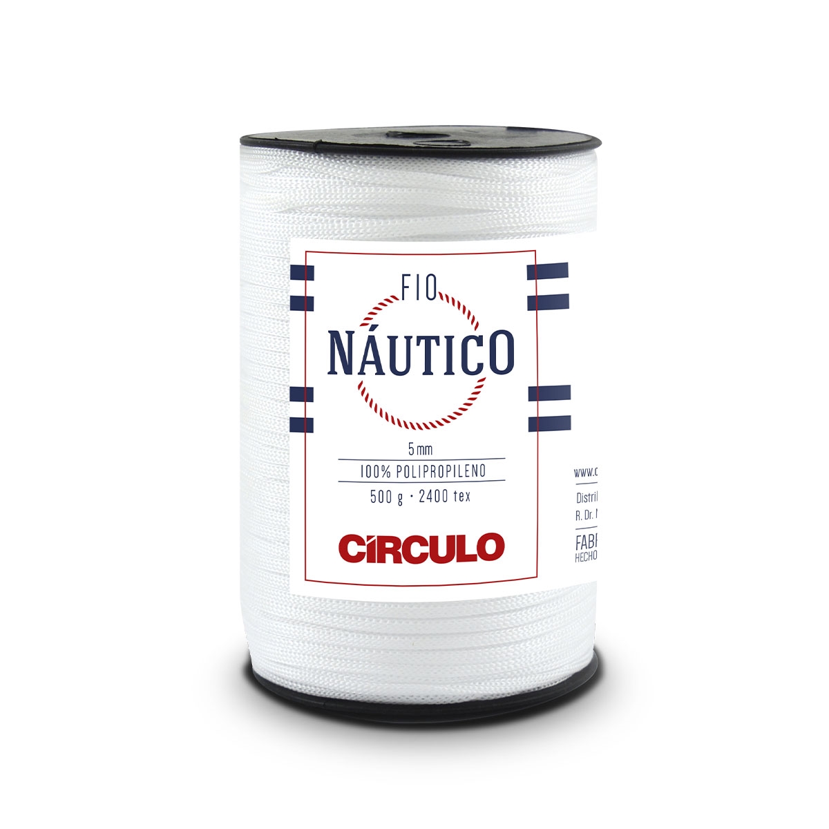 Fio Náutico 5mm Círculo 8001 (Branco)