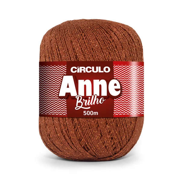 Linha Anne  Brilho Círculo 7529 (Terracota)