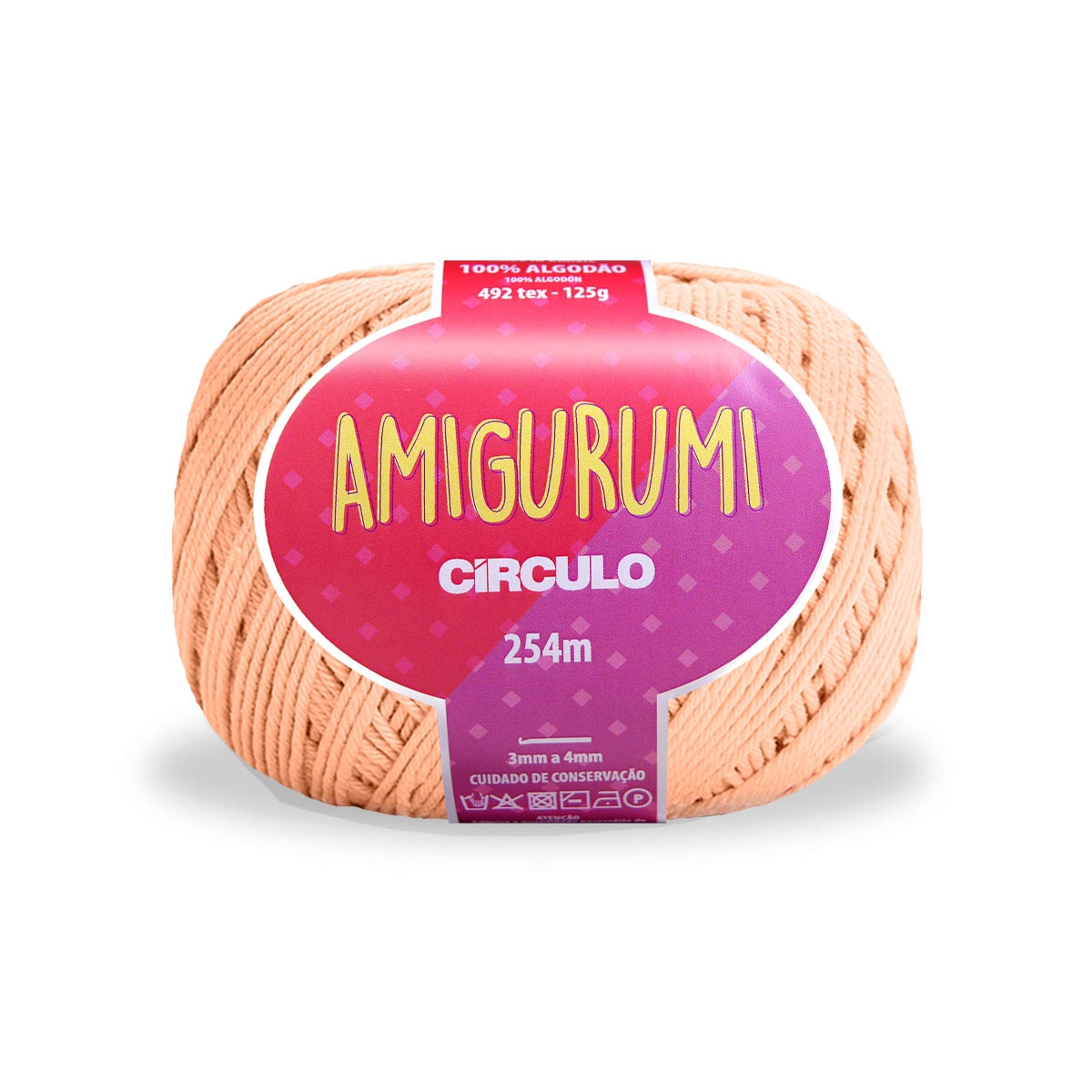 Linha Amigurumi Círculo 4224 (Peach Fuzz)